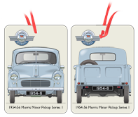 Morris Minor Pickup Series II 1954-56 Air Freshener